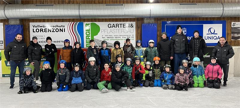 Eislauftraining für unsere Nachwuchsringer