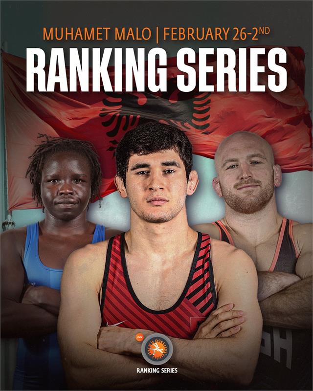 UWW Ranking Series Turnier in Tirana/Albanien